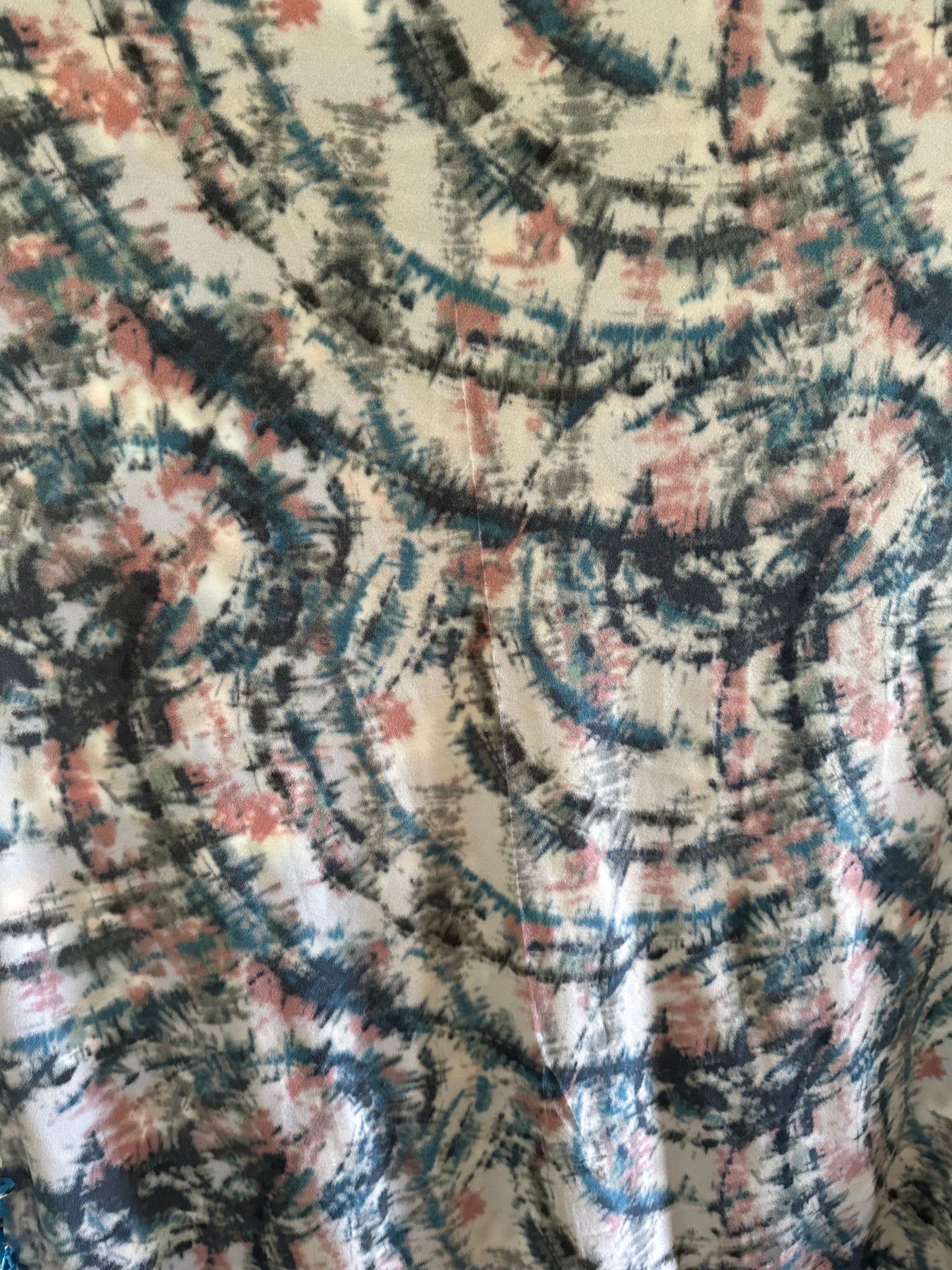 Cow fleece blanket