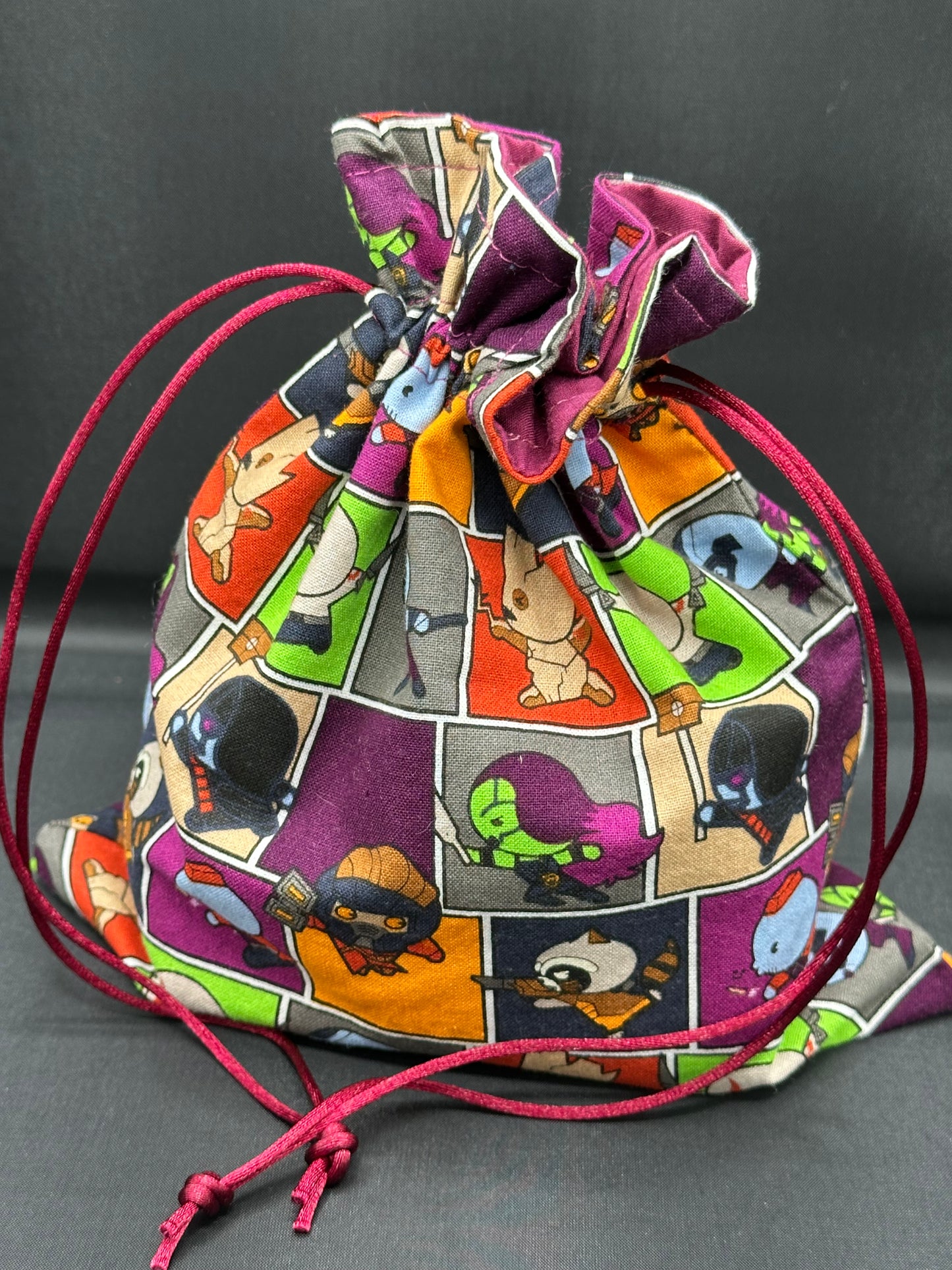 guardians of the galaxy draw string bag