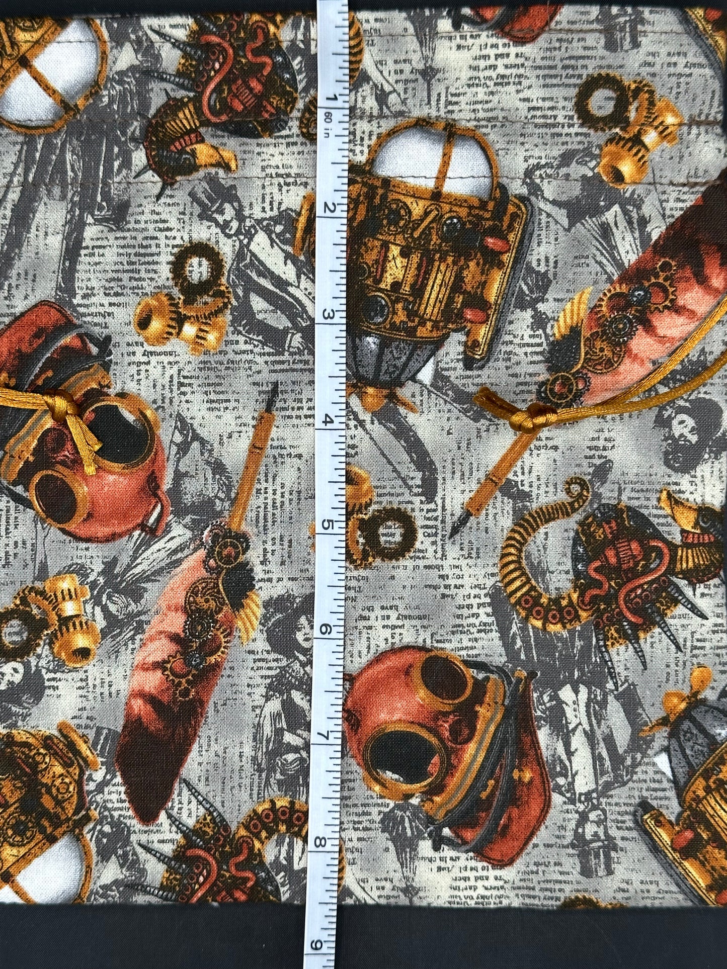 steam punk - general draw string bag