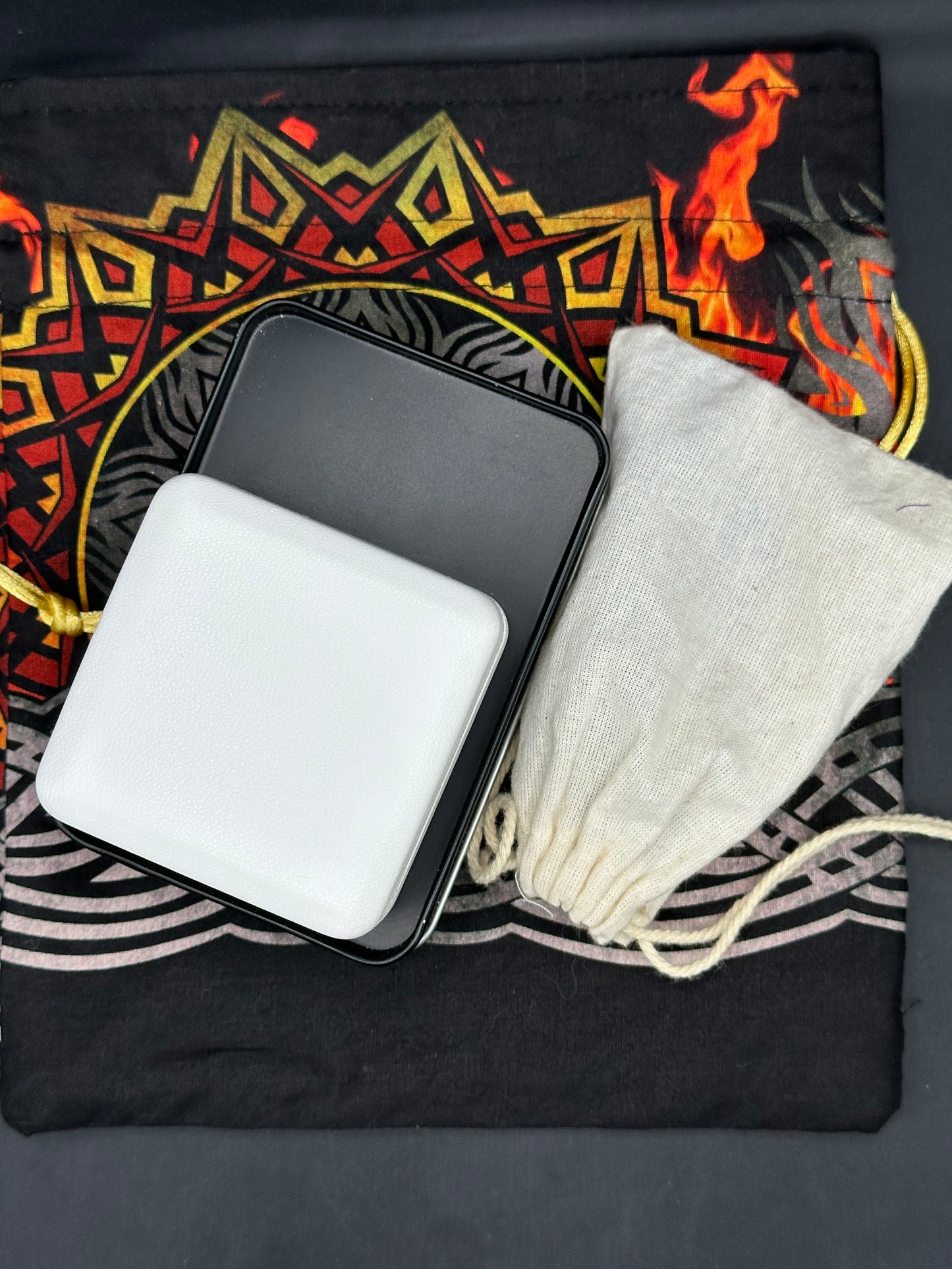Fire Dragon draw string bag