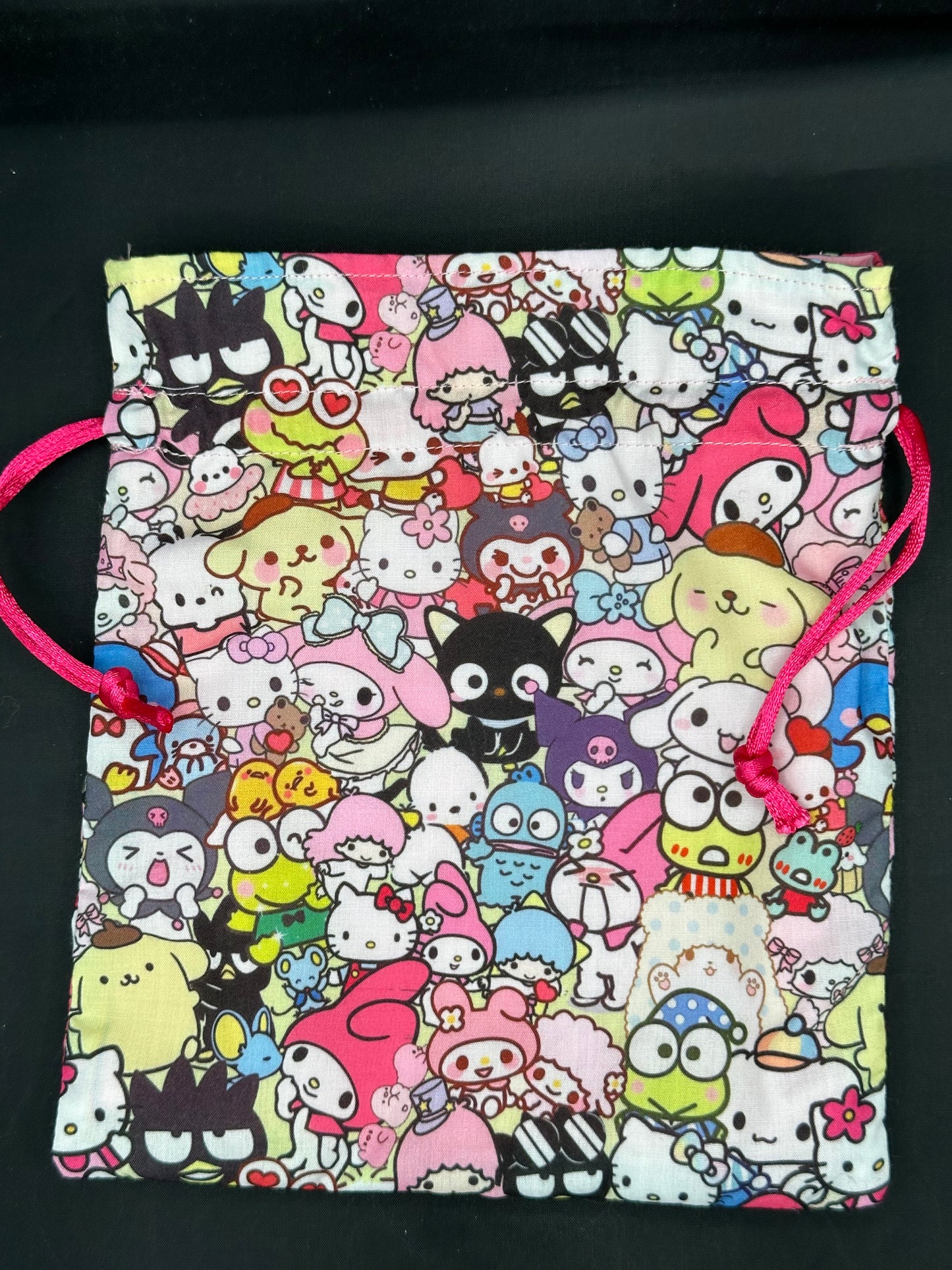Hello Kitty and friends draw string bag