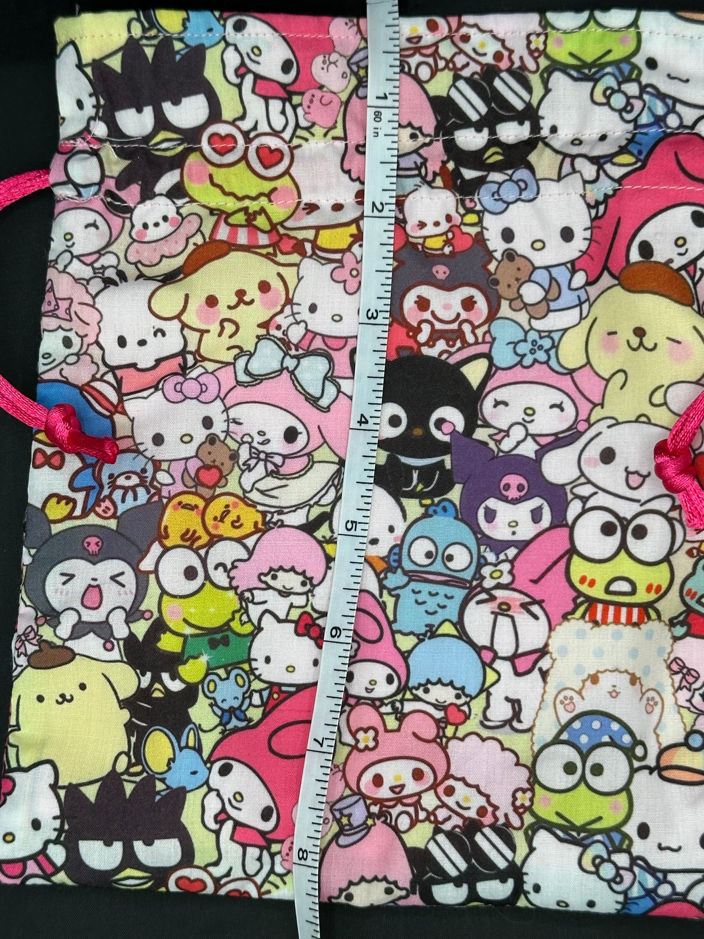 Hello Kitty and friends draw string bag
