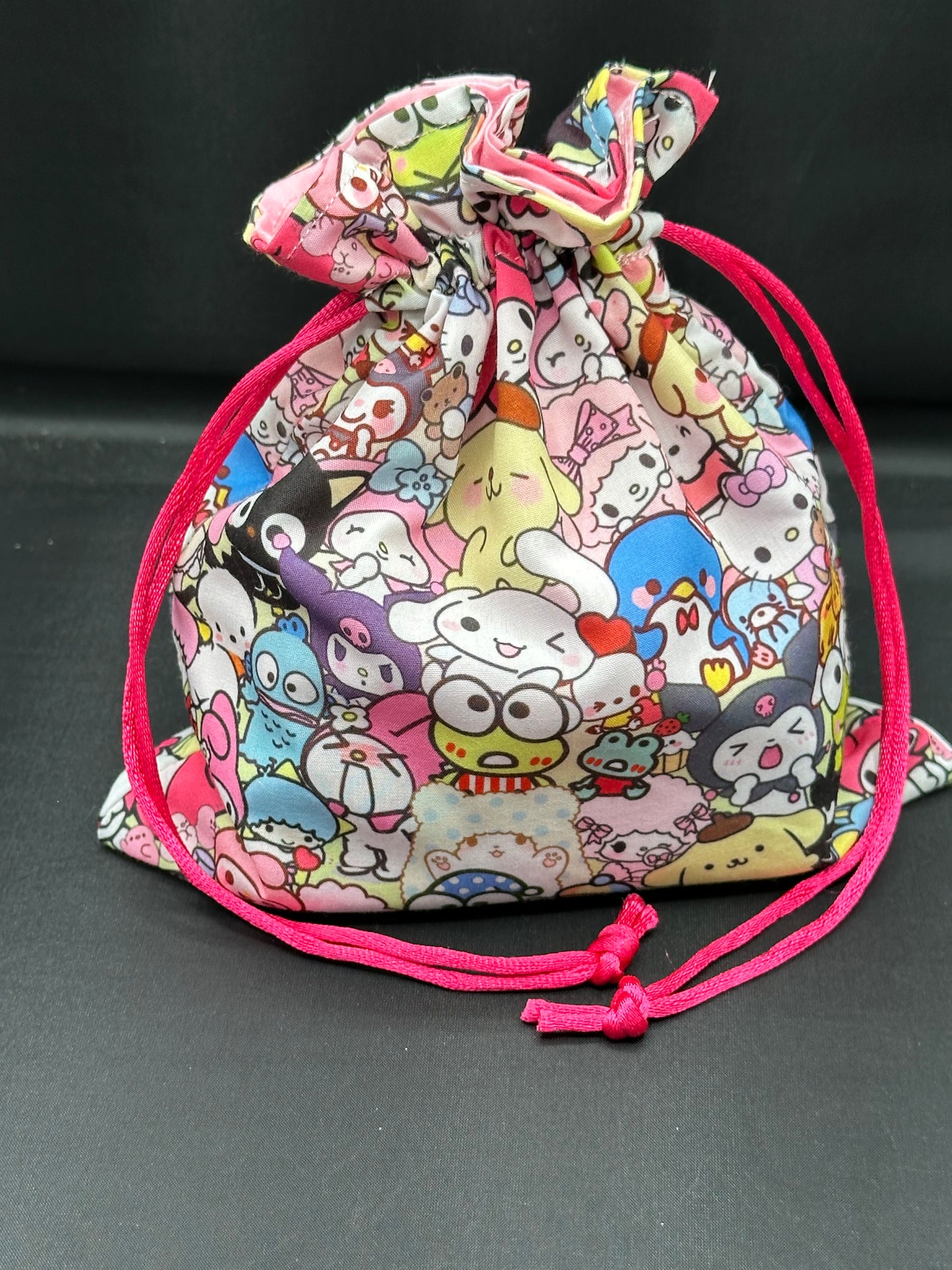 Hello Kitty and friends draw string bag