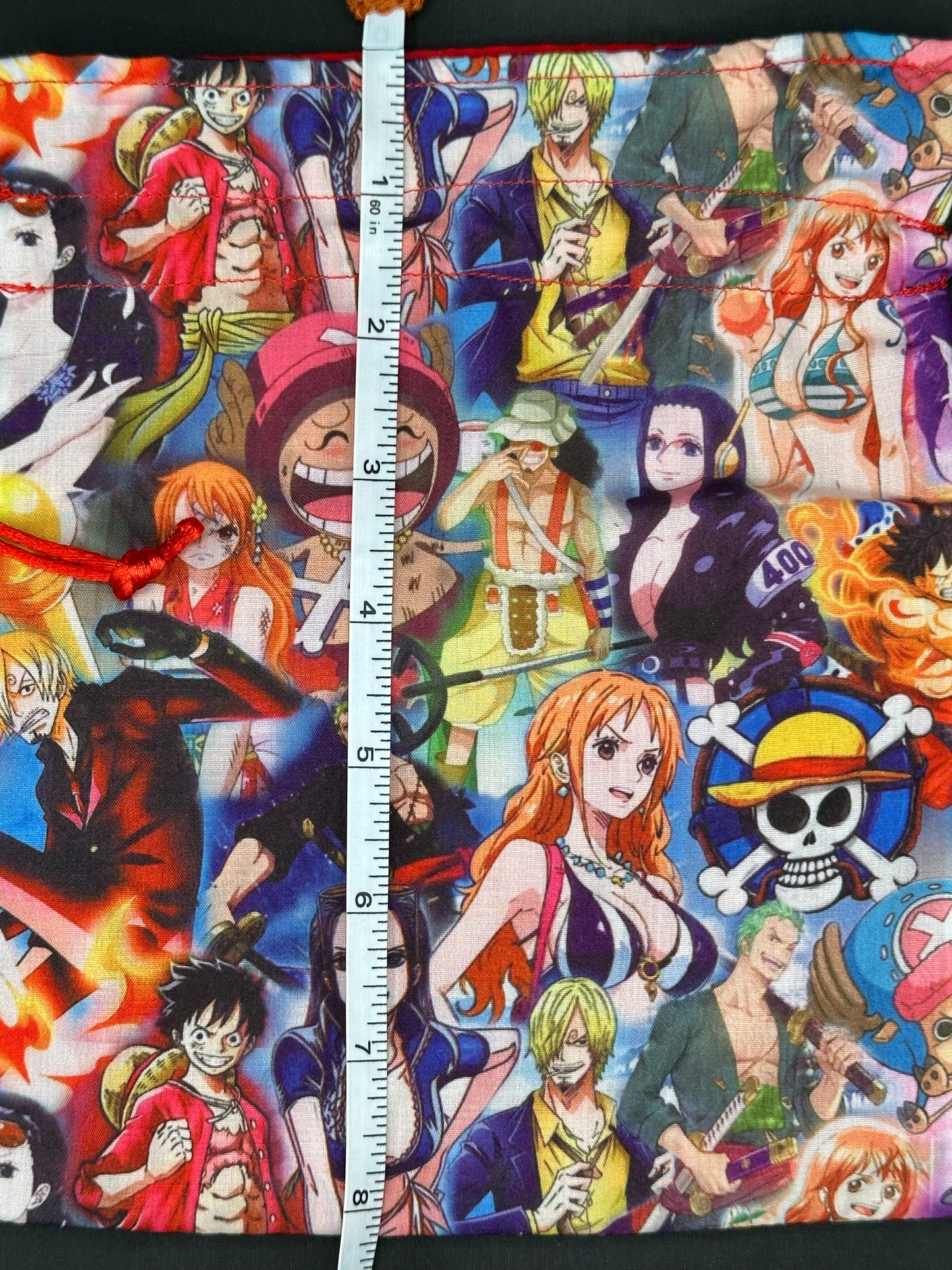 One Piece draw string bag