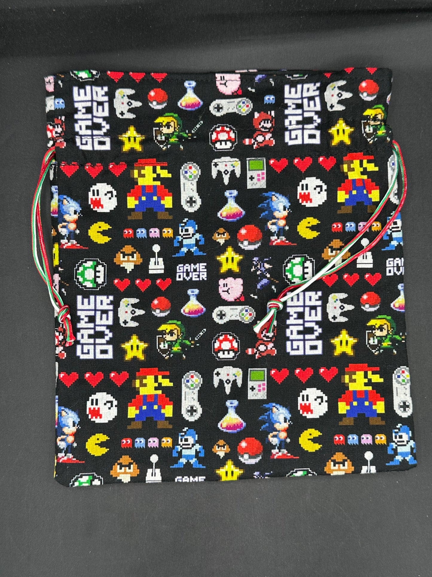 Game Over - drawstring bag