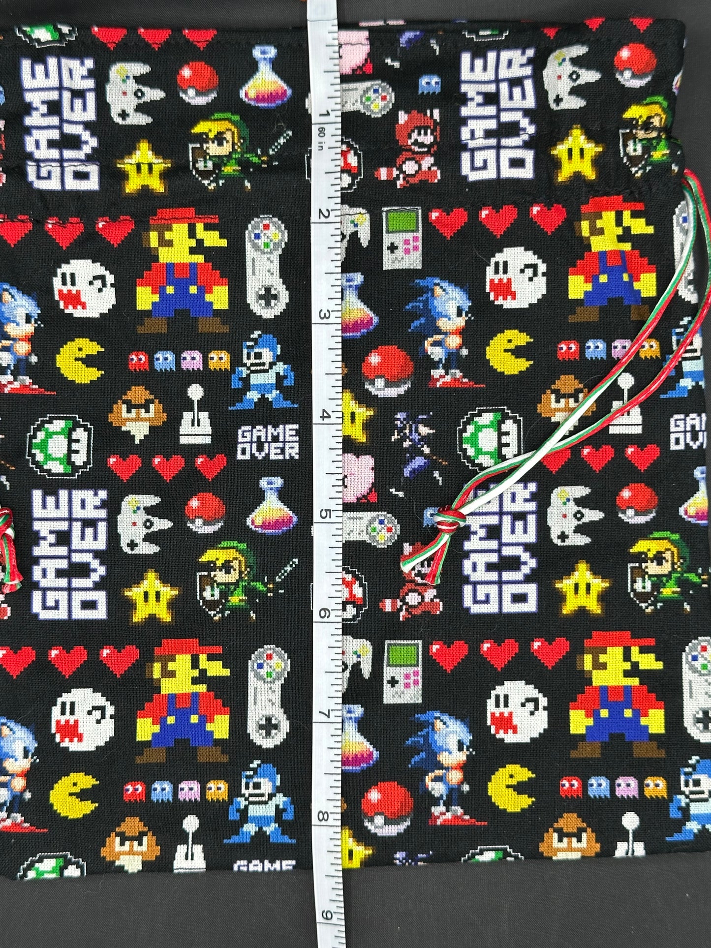 Game Over - drawstring bag