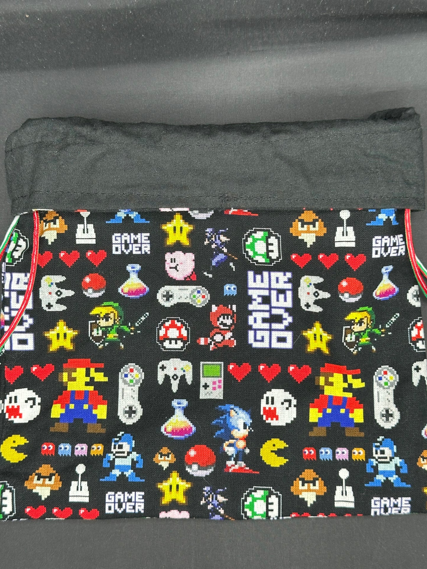 Game Over - drawstring bag