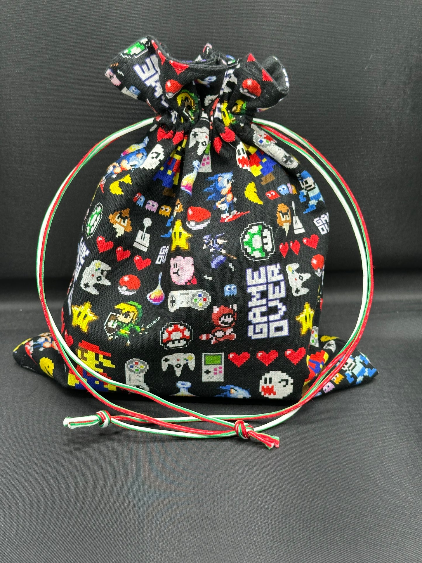 Game Over - drawstring bag