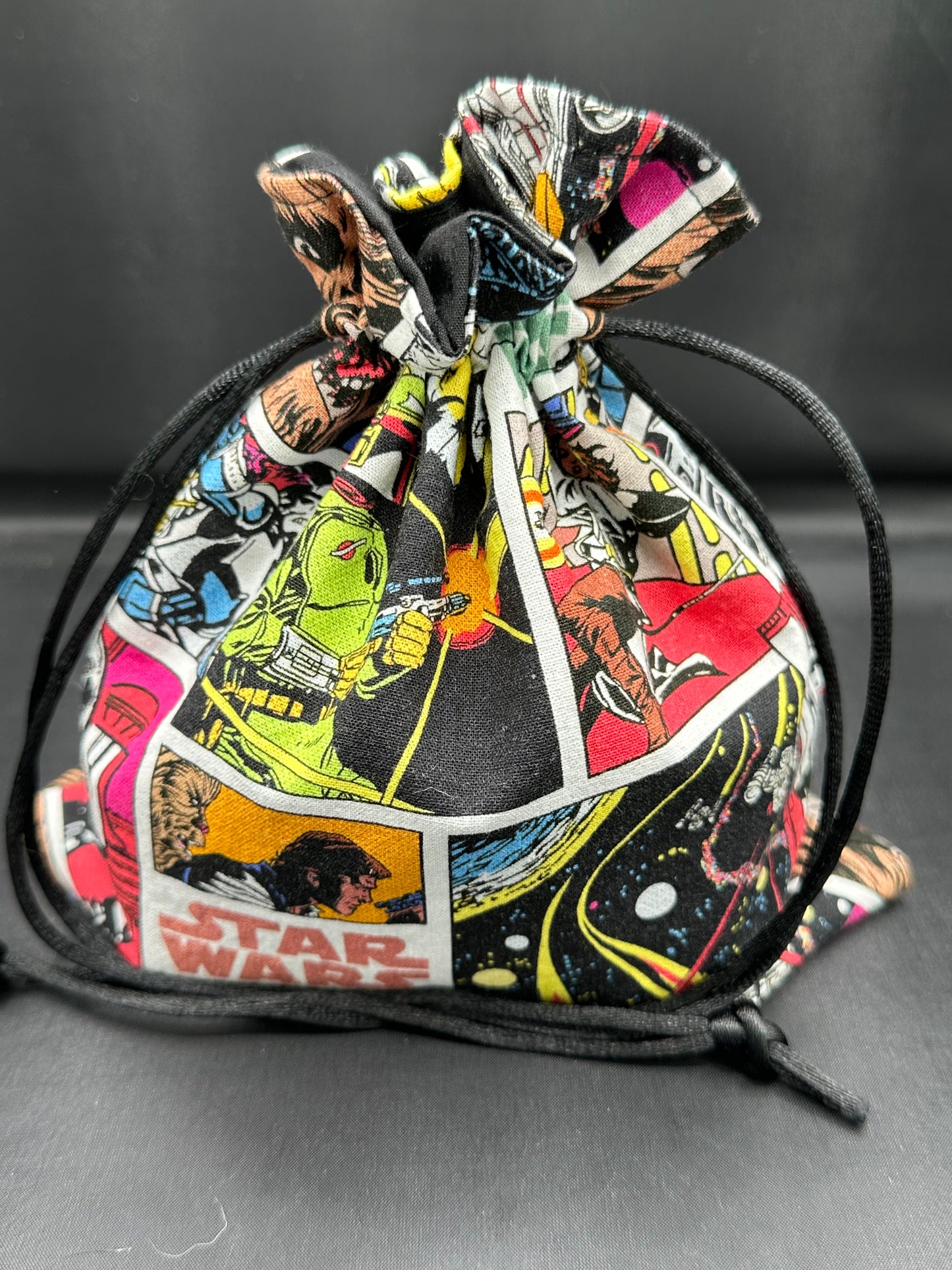 Star wars comics draw string bag