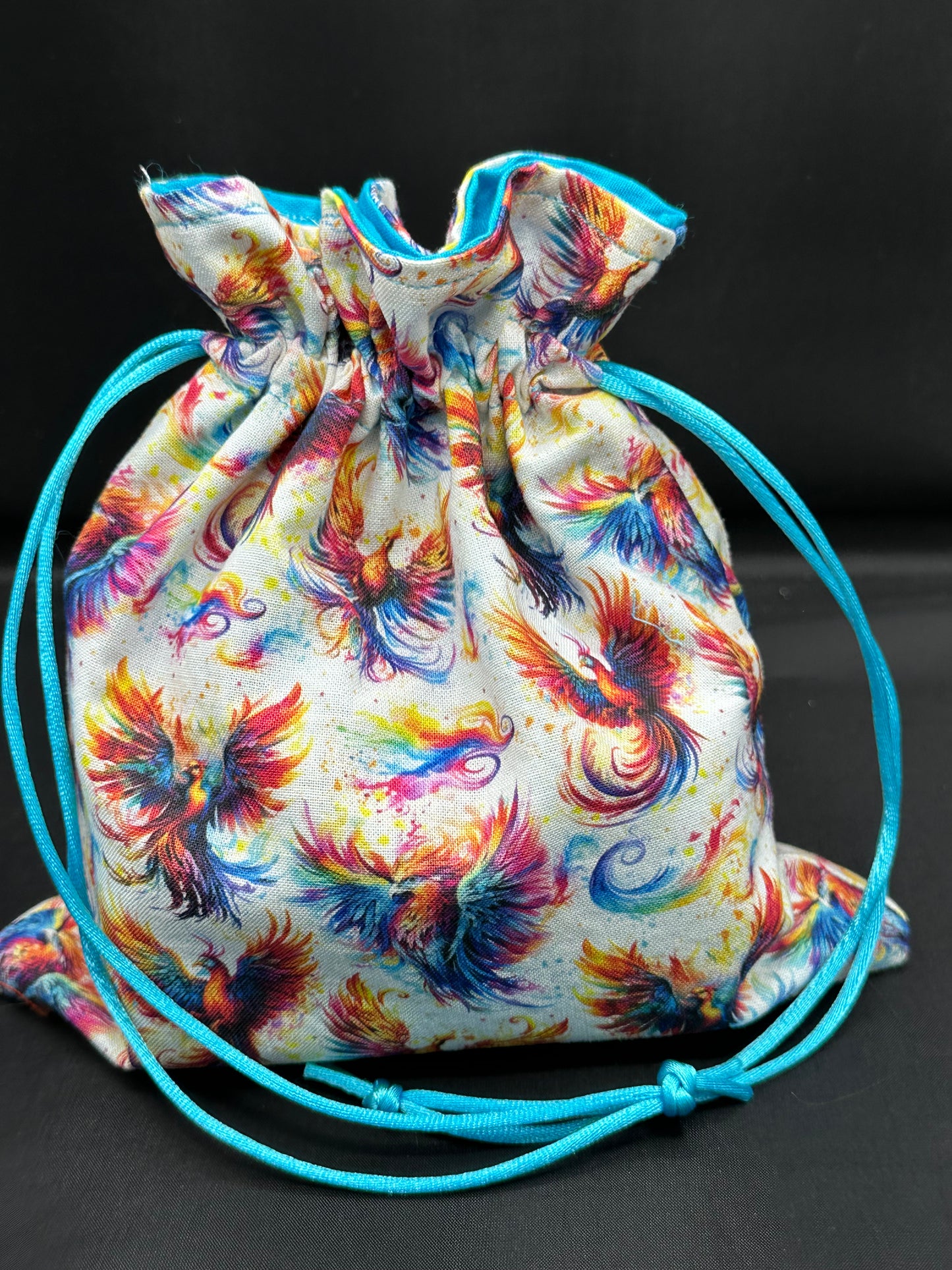 phoenix draw string bag