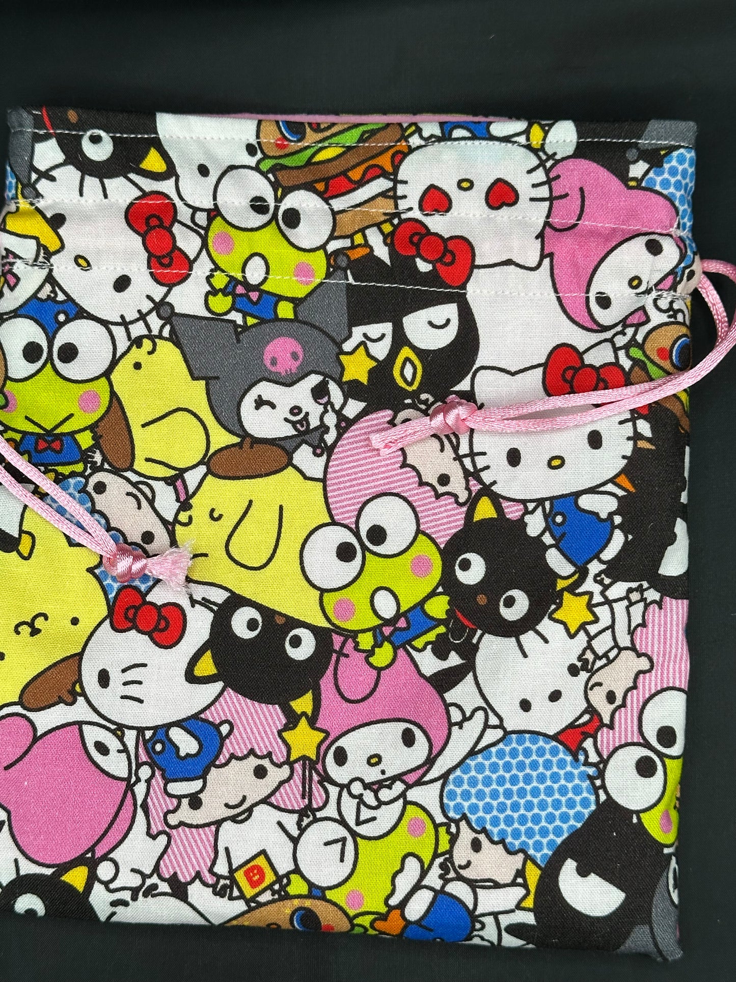 Hello Kitty and friends draw string bag