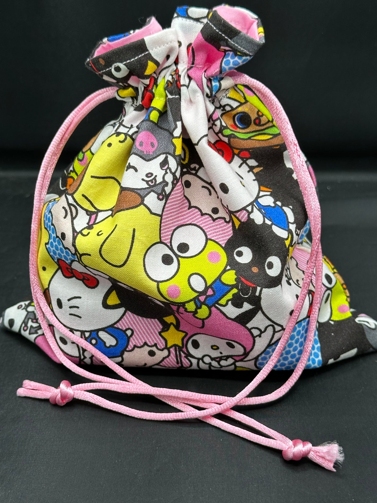 Hello Kitty and friends draw string bag