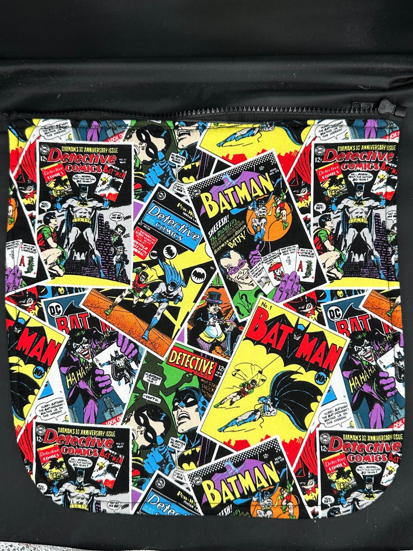 batman - comics 12" purse flap