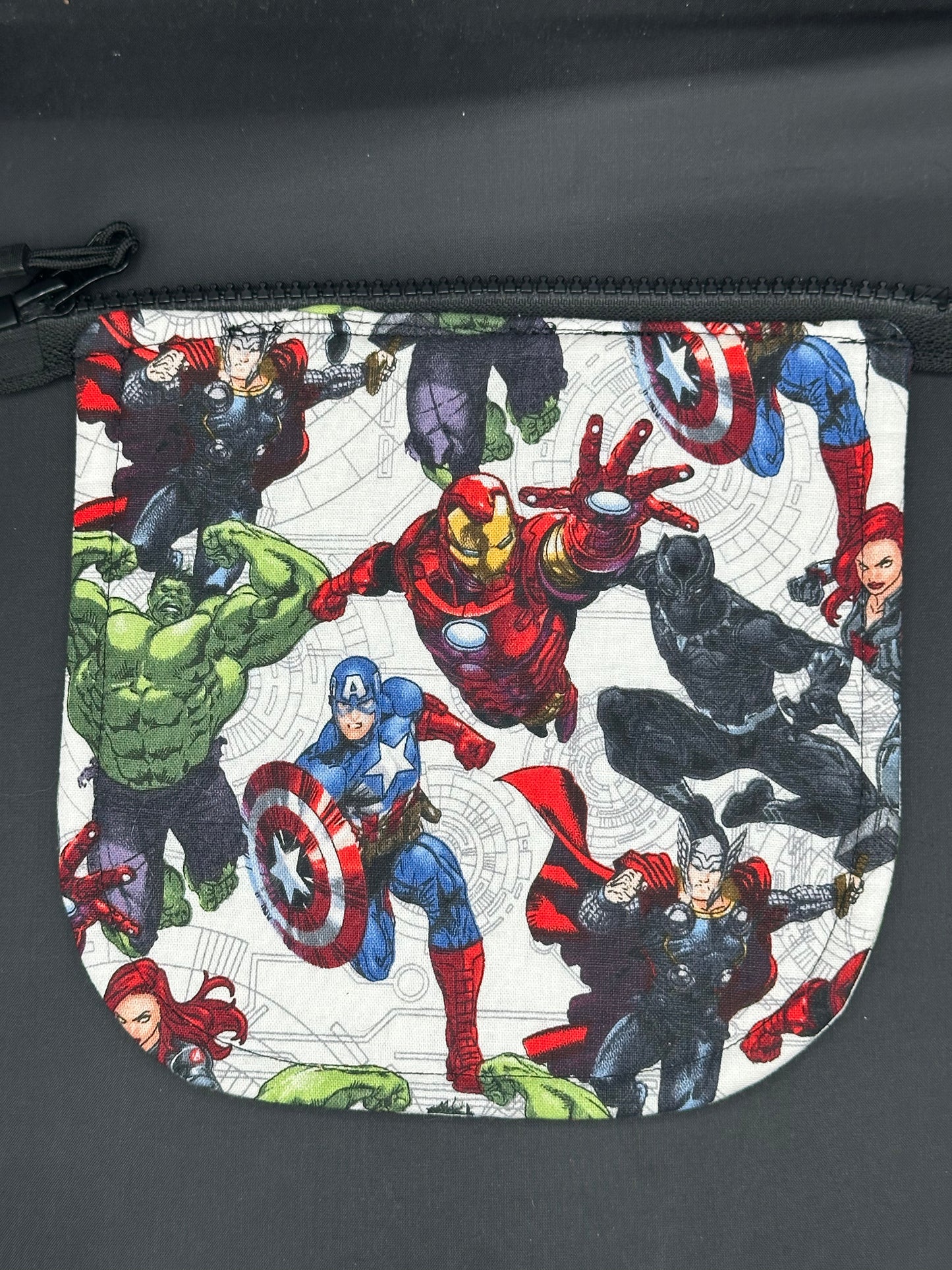 Marvel Avengers 7" purse flap
