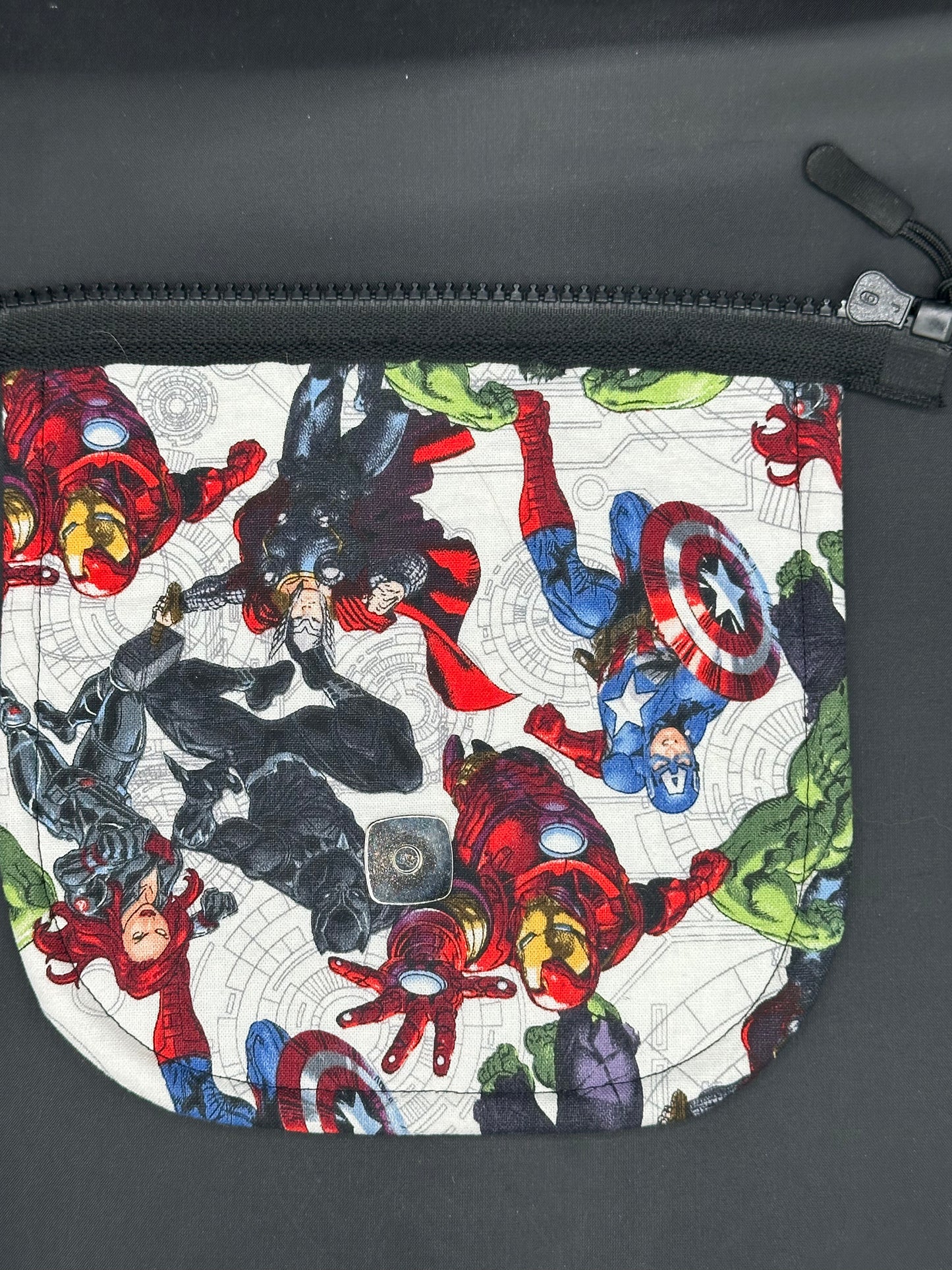 Marvel Avengers 7" purse flap