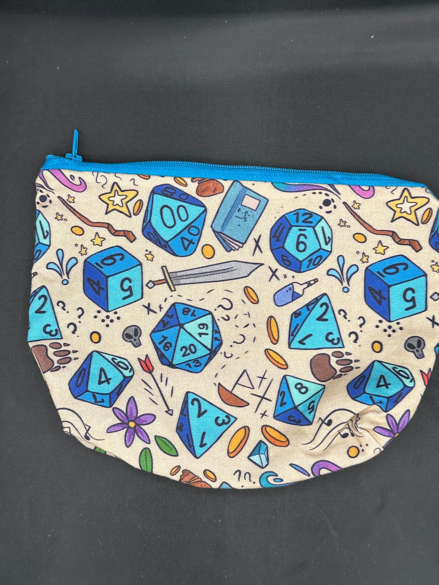 D&D dice and accessories