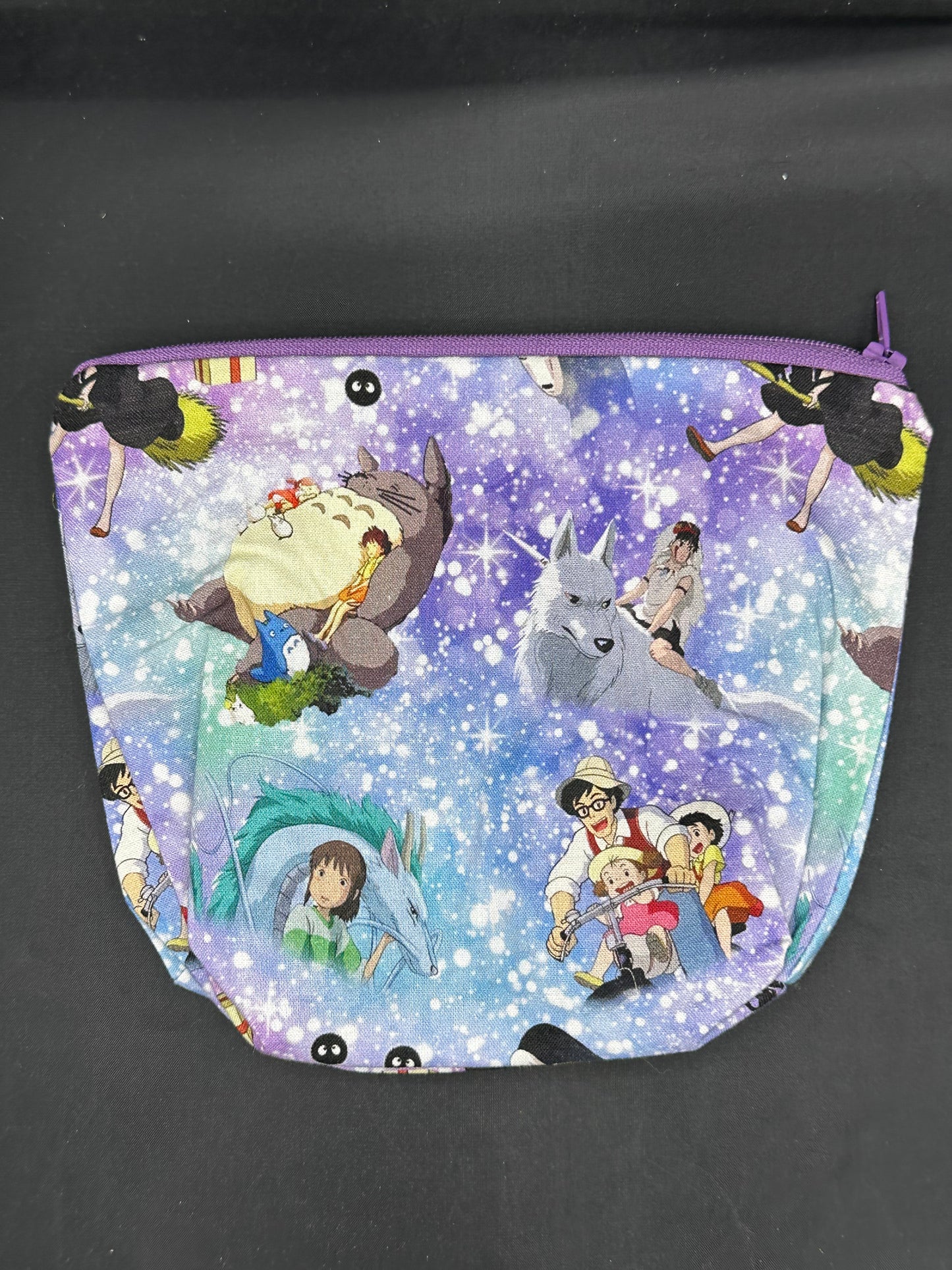 Studio Ghibli - blue and purple background