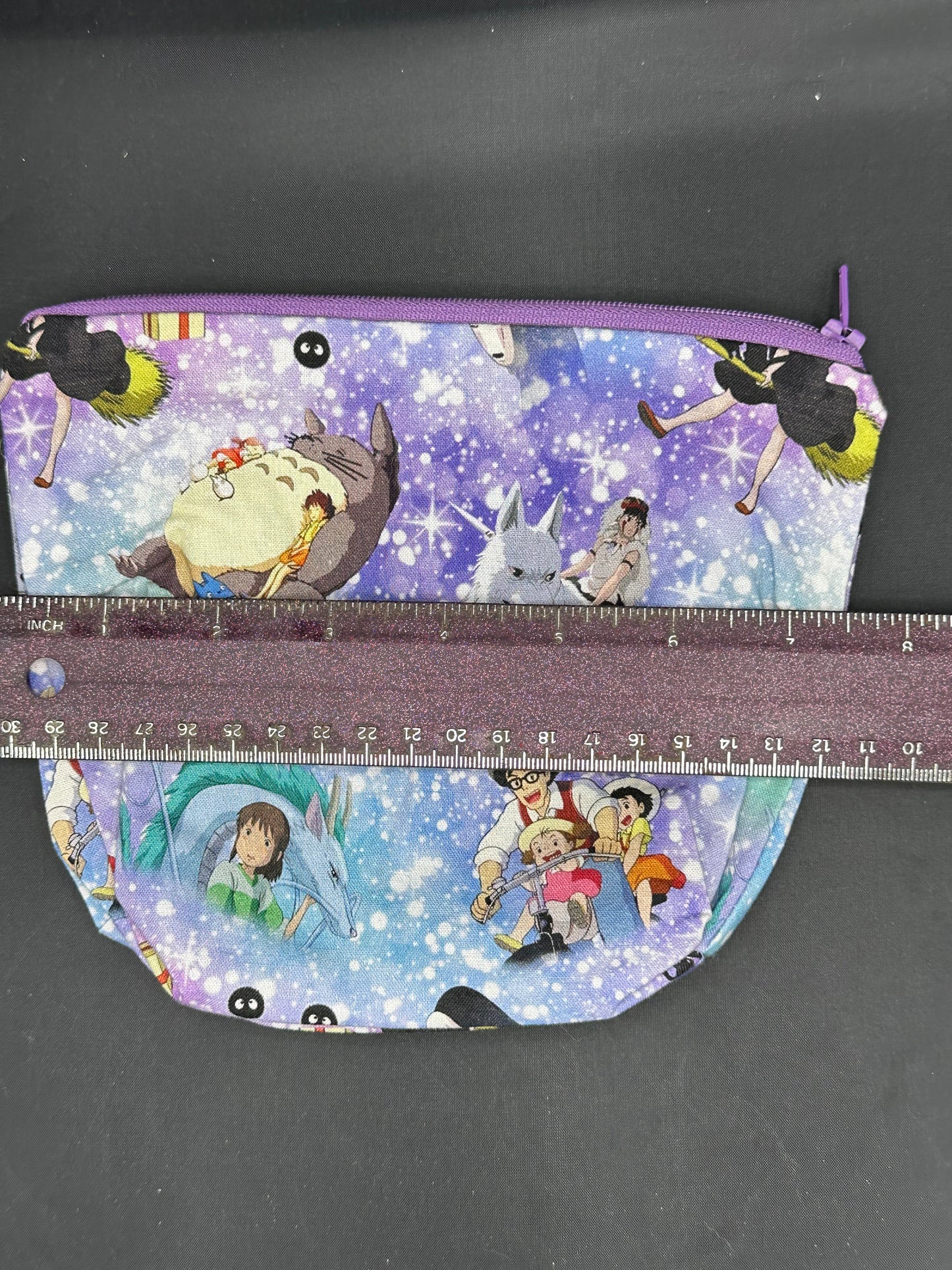 Studio Ghibli - blue and purple background