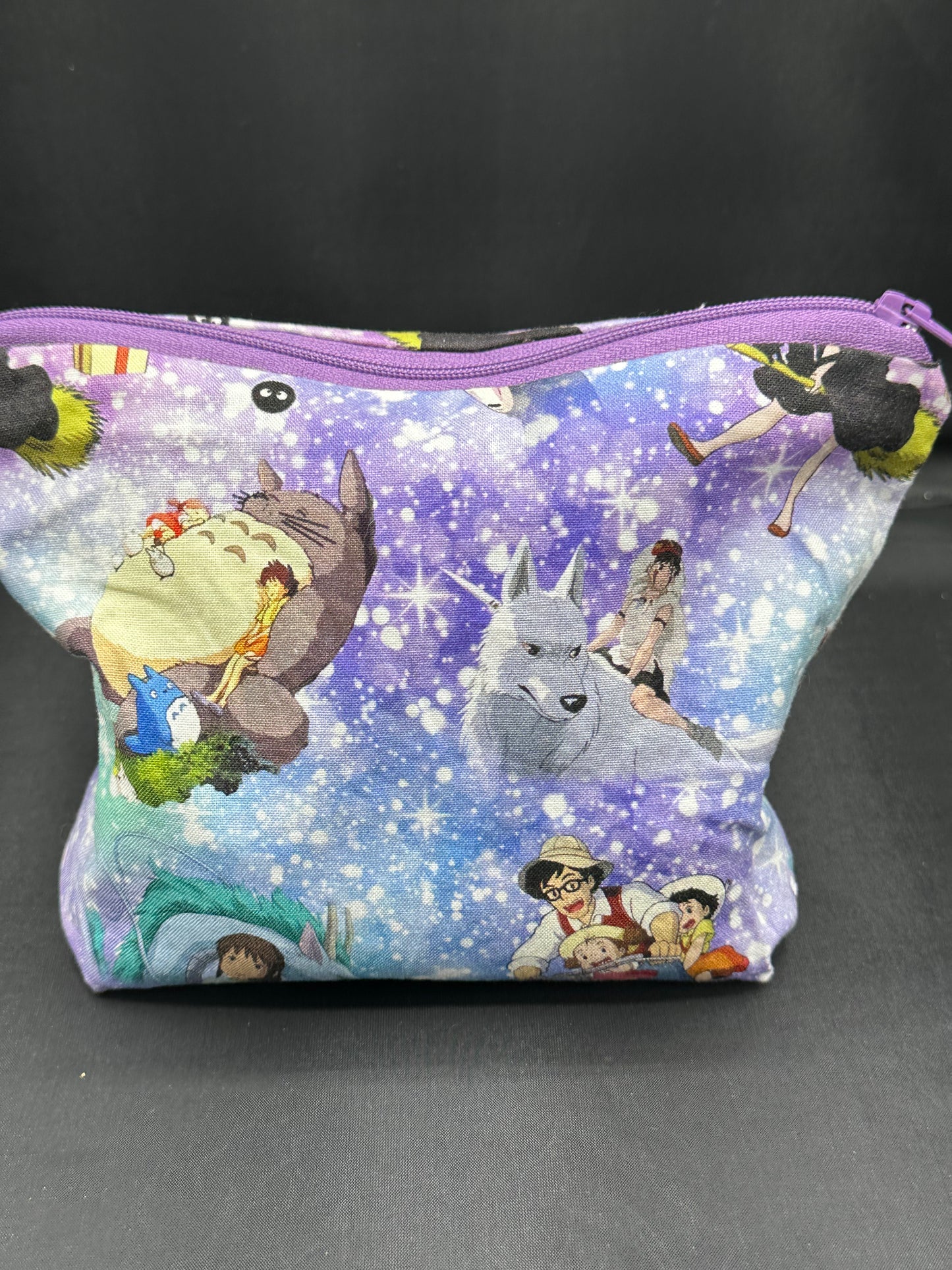 Studio Ghibli - blue and purple background