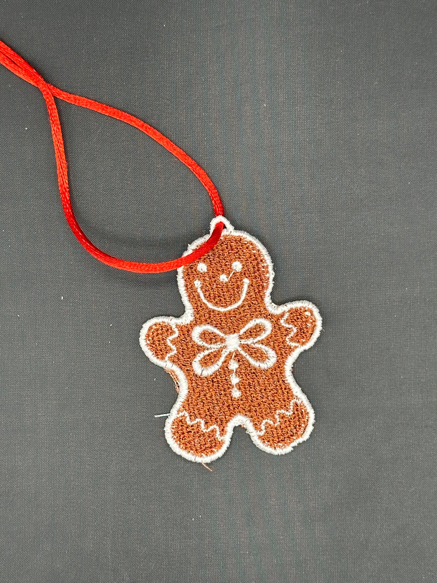Gingerbread people ornament