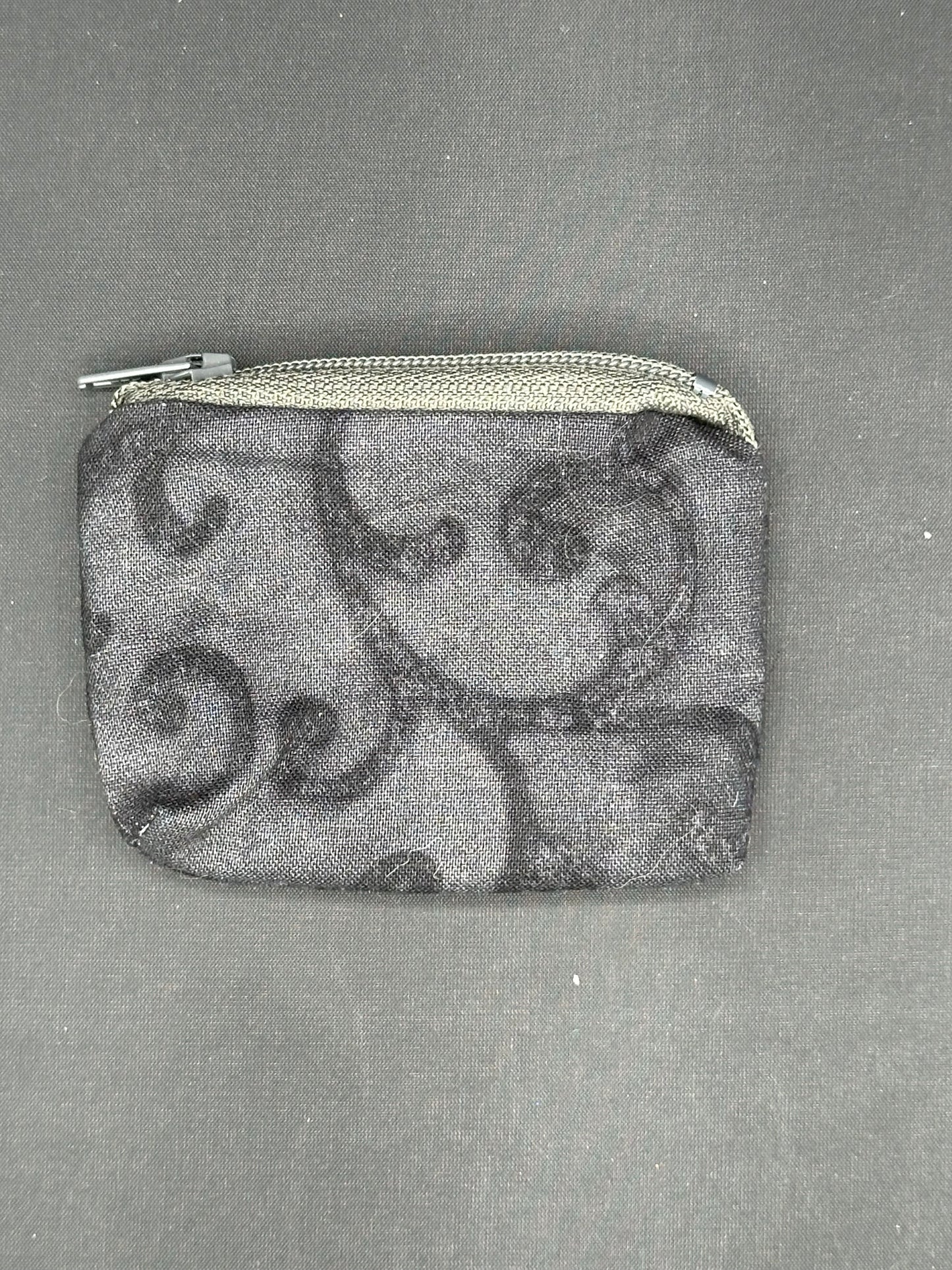 Black Swirl coin bag