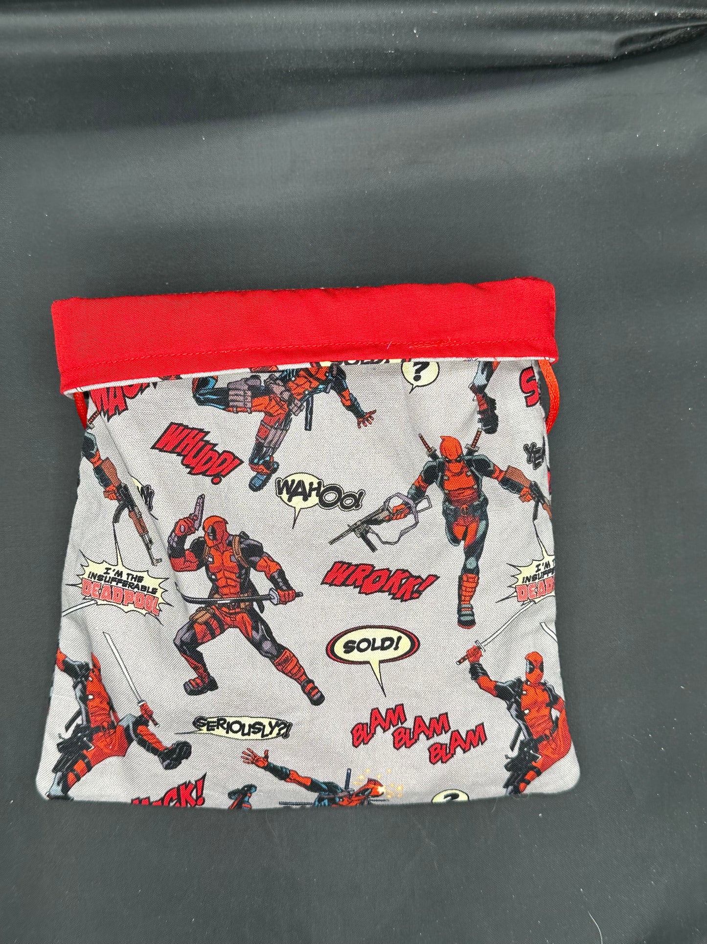 Deadpool draw string bag