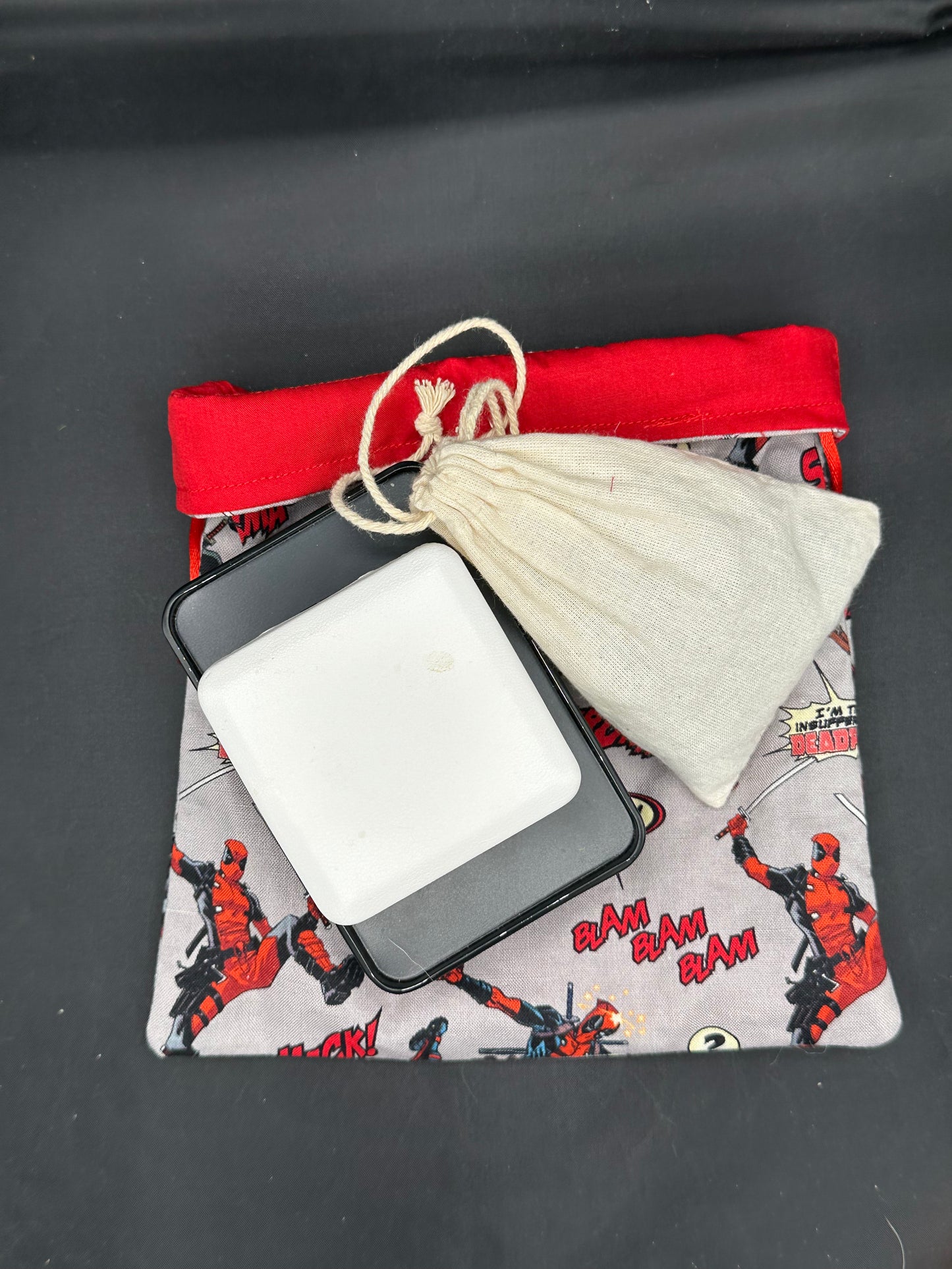 Deadpool draw string bag