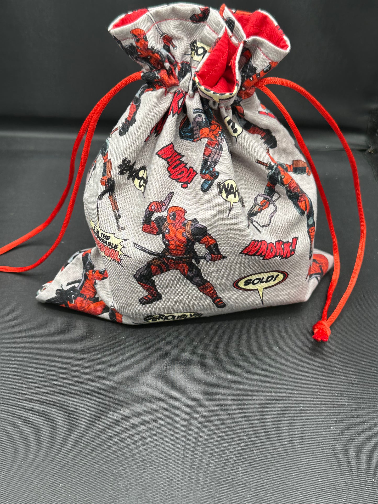 Deadpool draw string bag