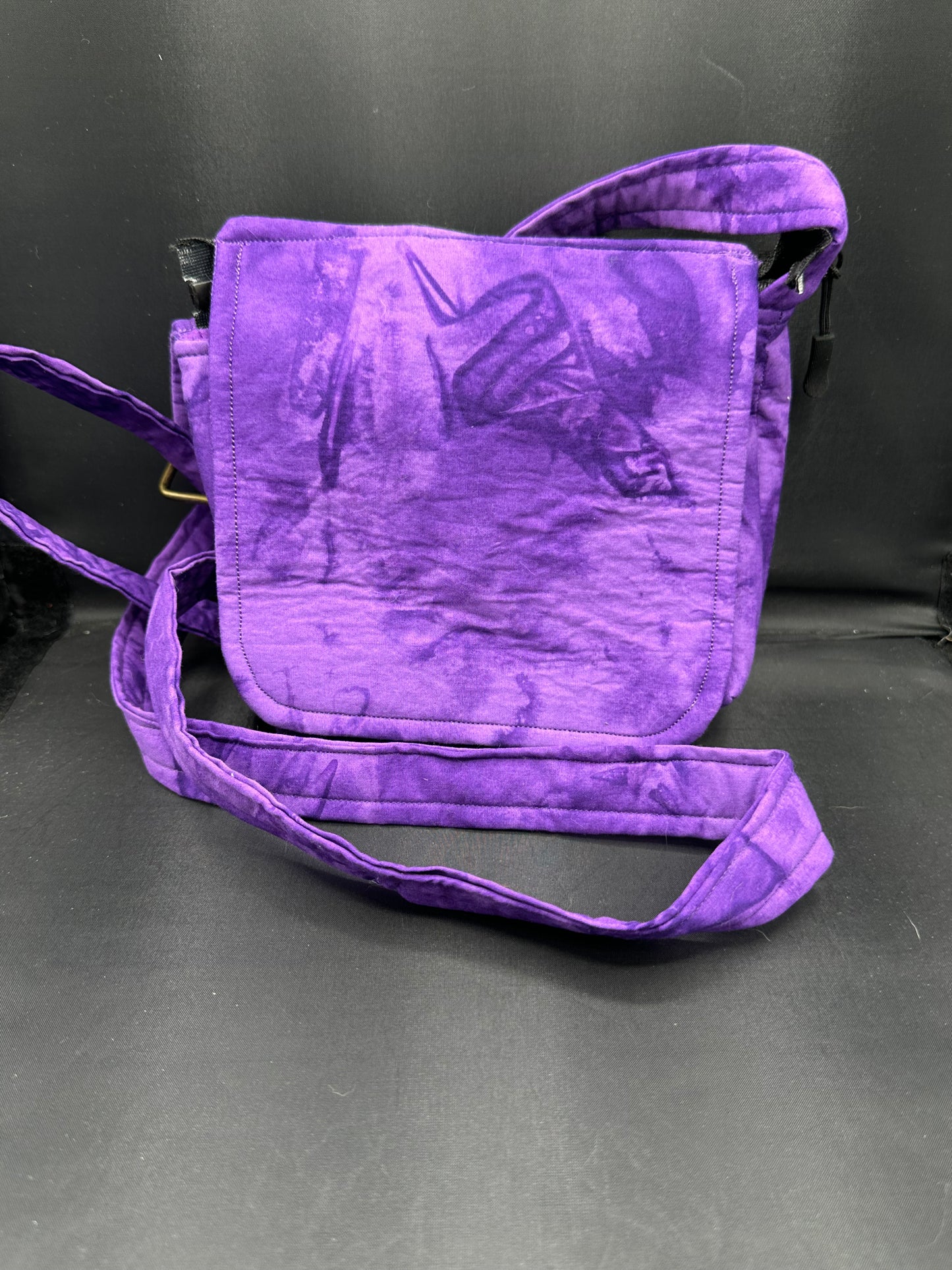Purple 7" purse