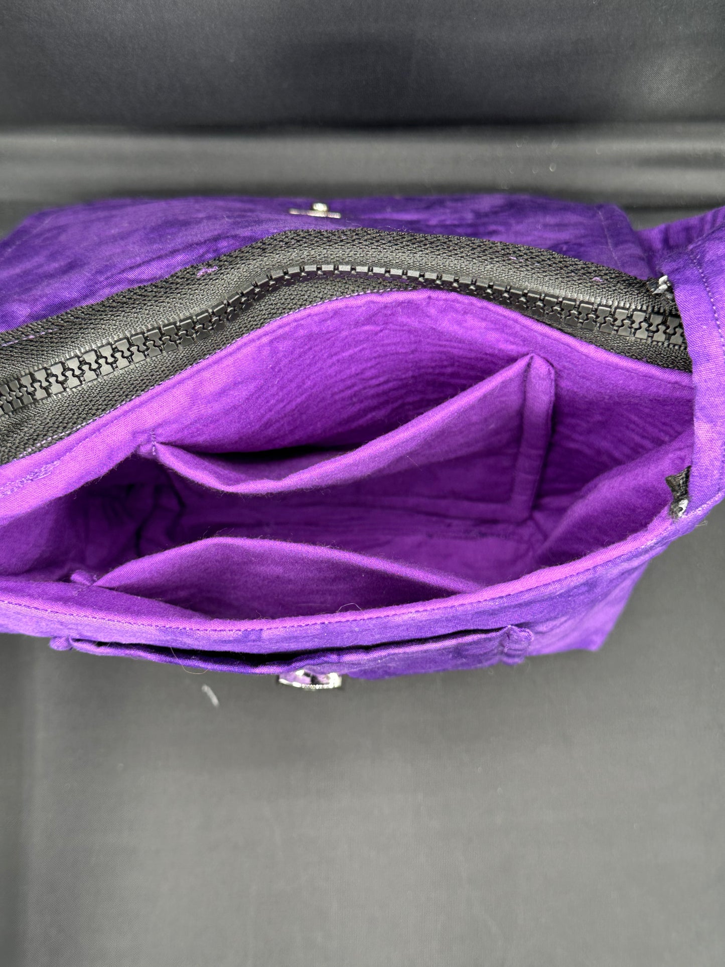 Purple 7" purse