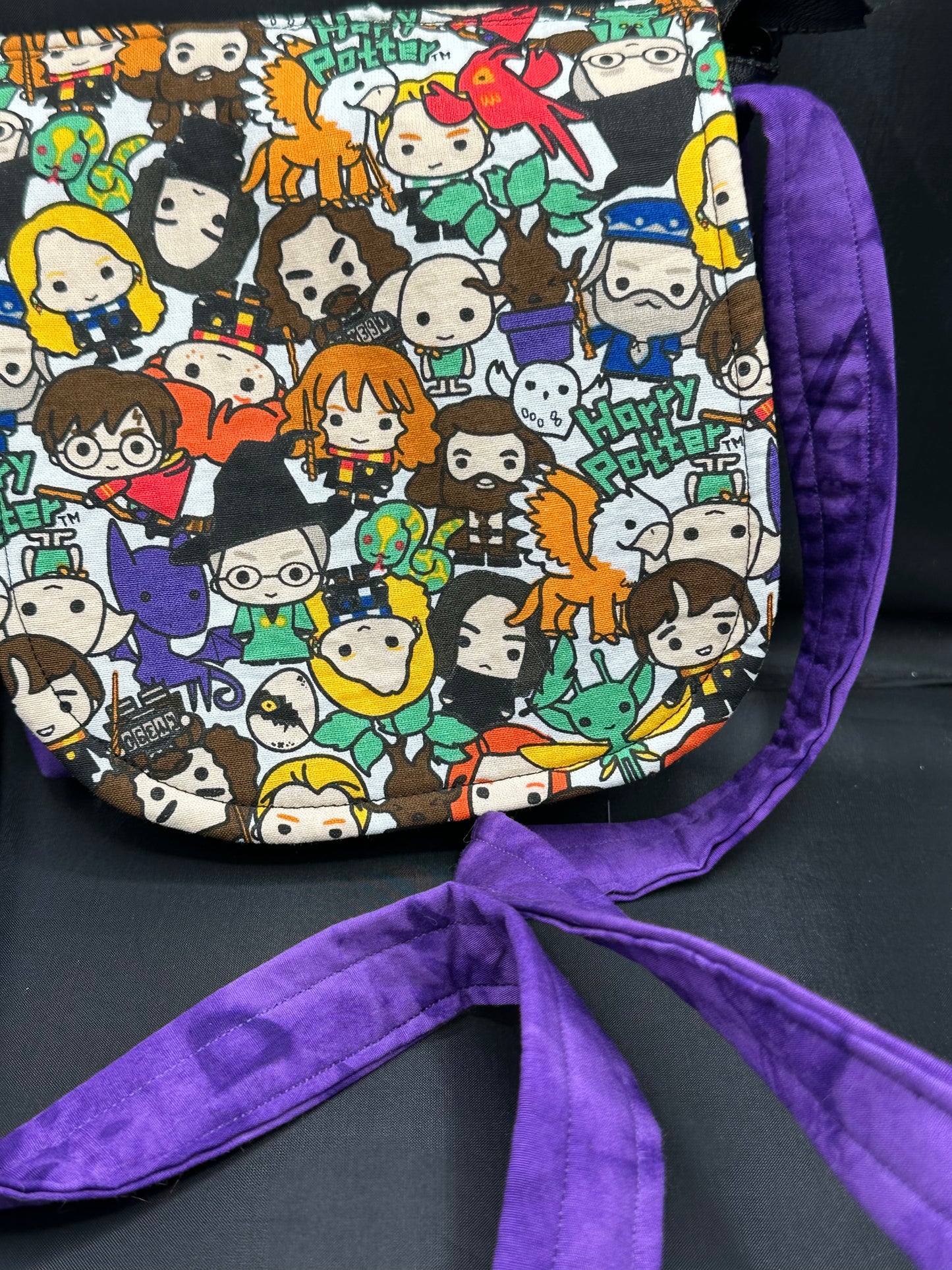 Purple 7" purse
