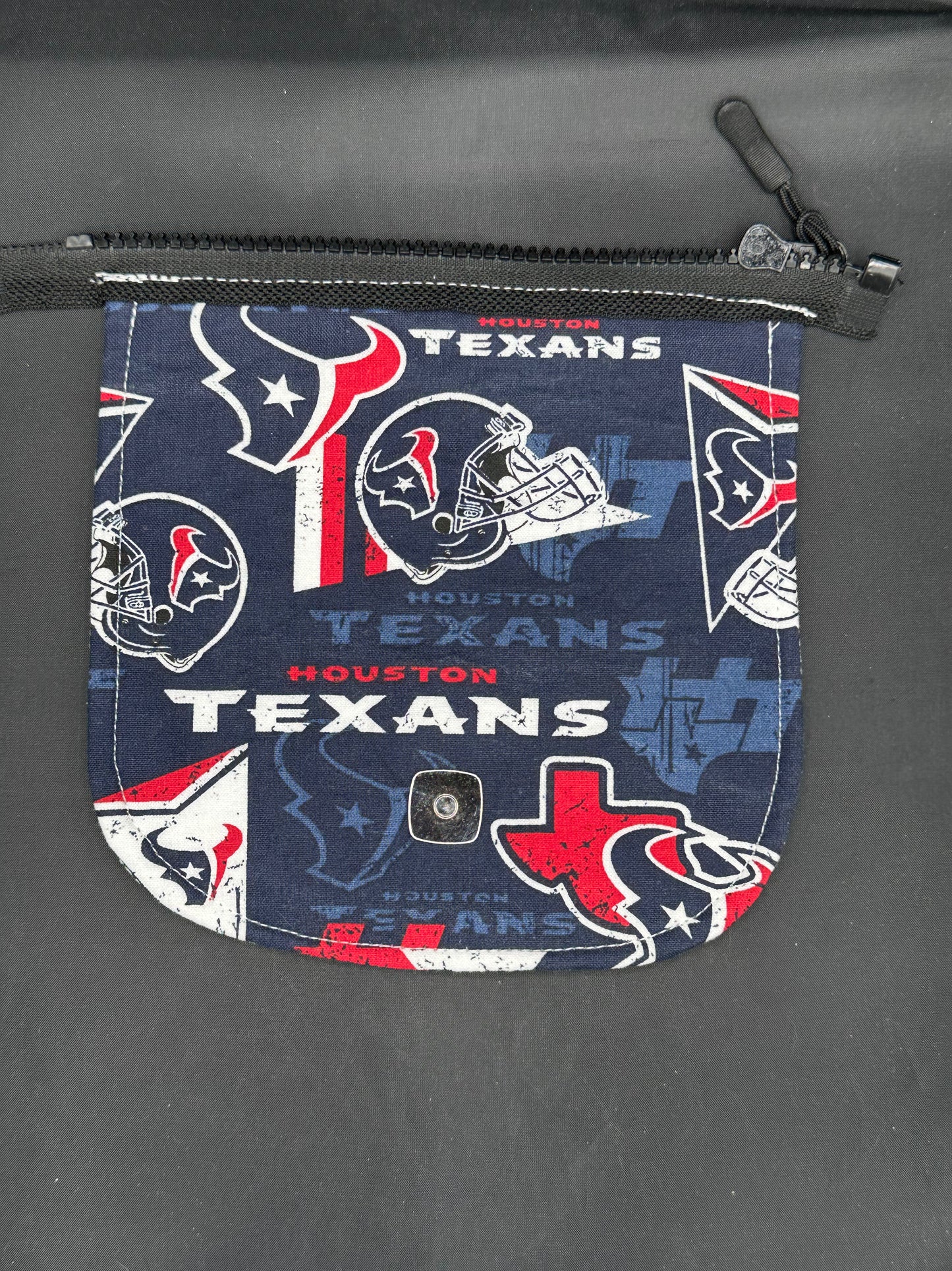 Texans 7" purse flap