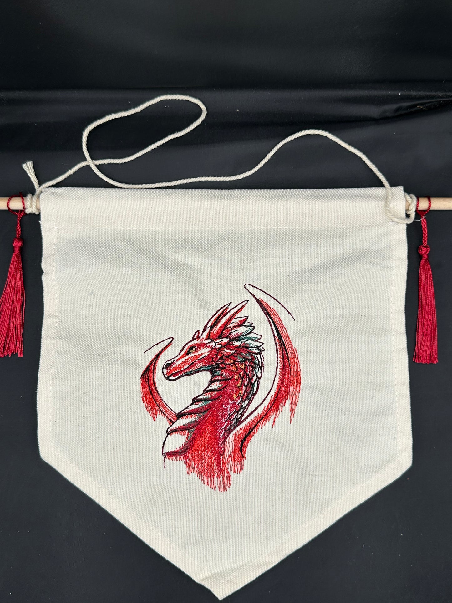 Dragon Bust on banner