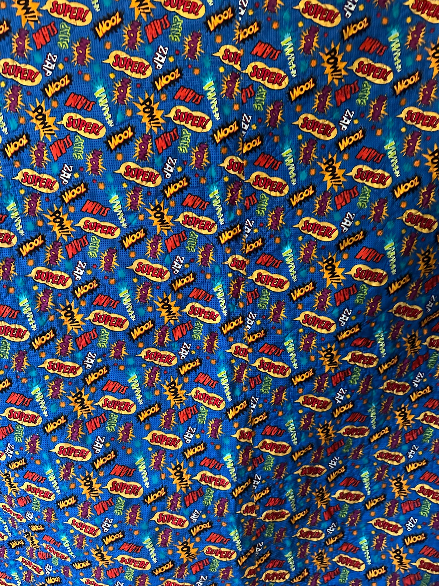 Super Heroes Quilt