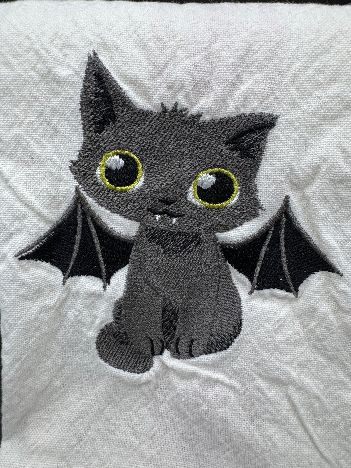 Vampire Kitty towel