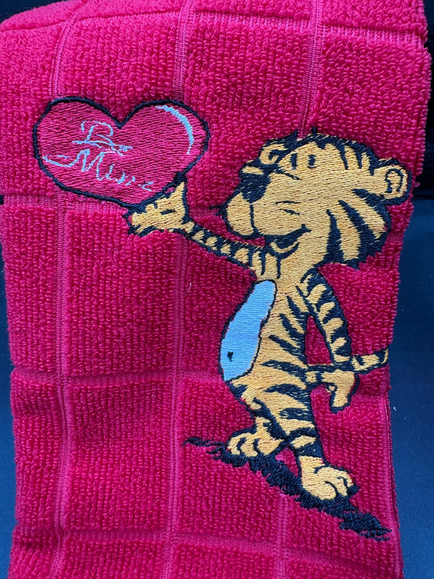 Be Mine Tiger towel