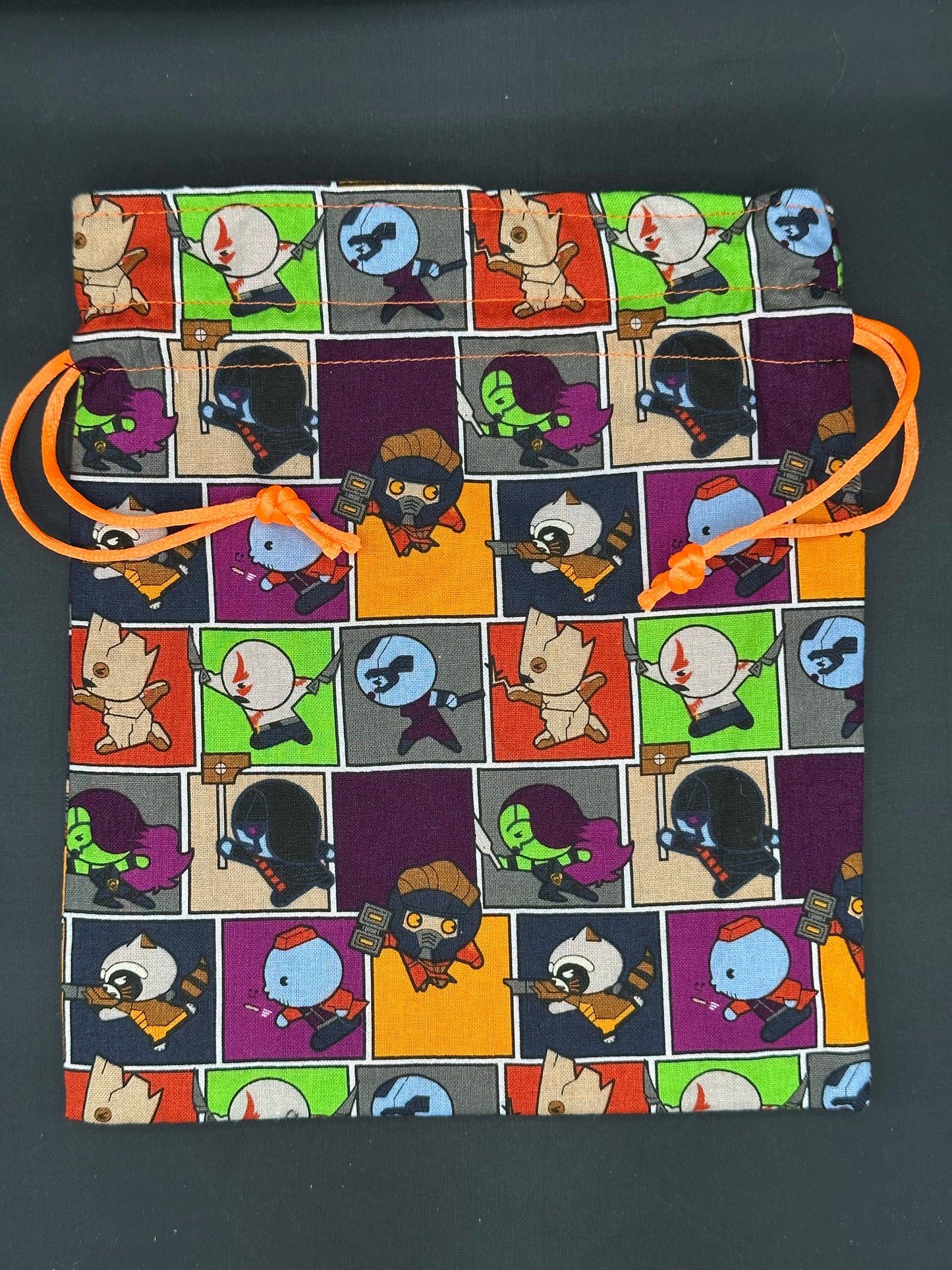 guardians of the galaxy draw string bag