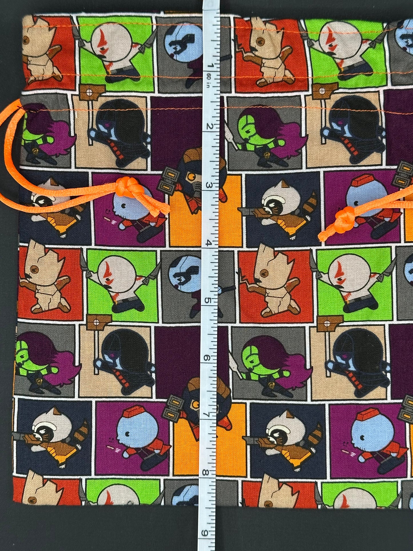 guardians of the galaxy draw string bag