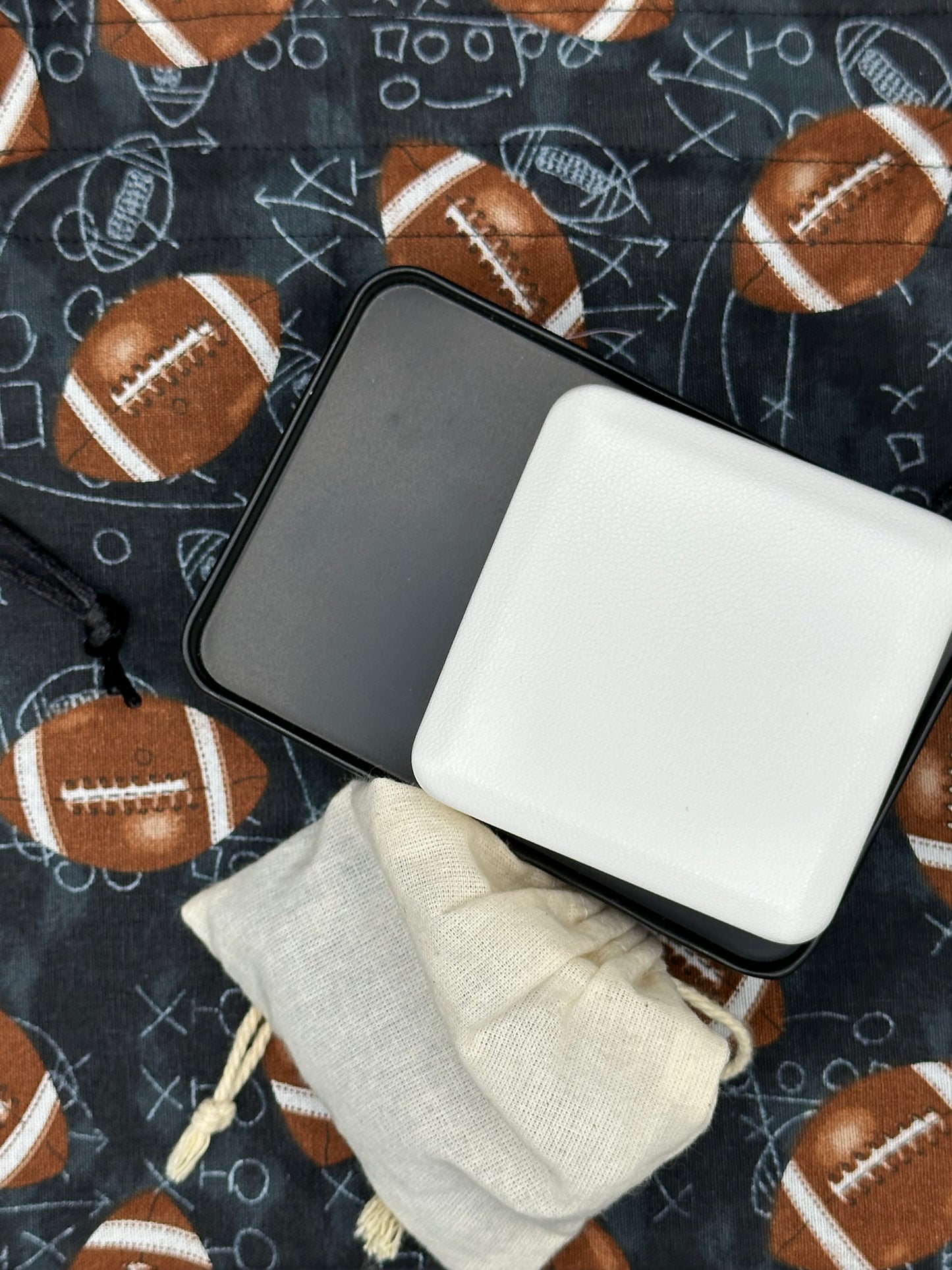 football draw string bag