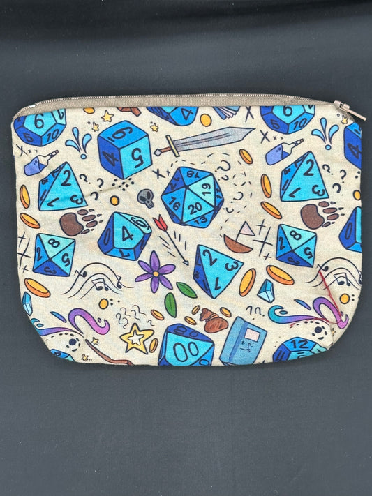 D&D dice and accessories