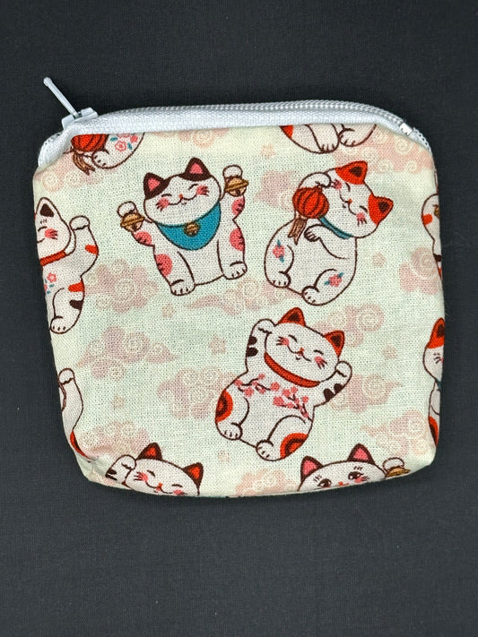 Lucky Cat coin bag