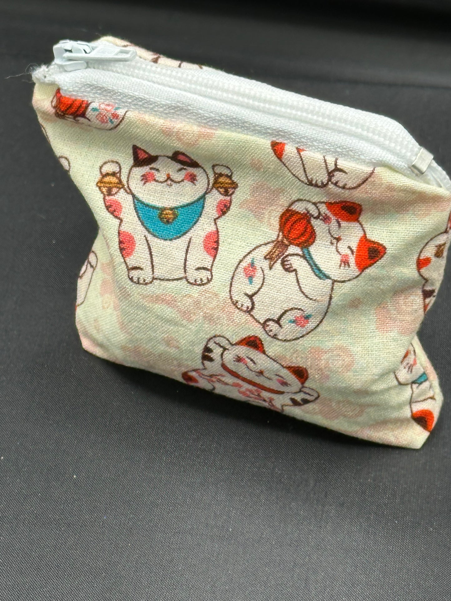 Lucky Cat coin bag