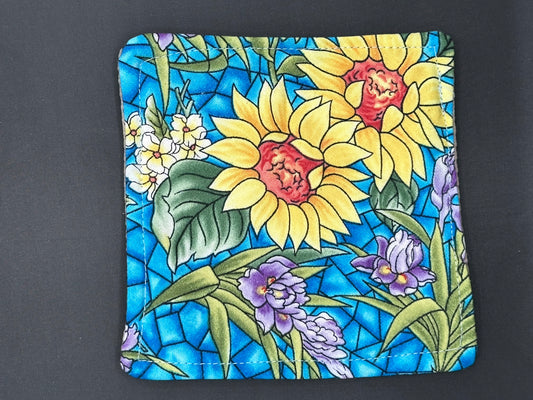 Flowers - stained glass