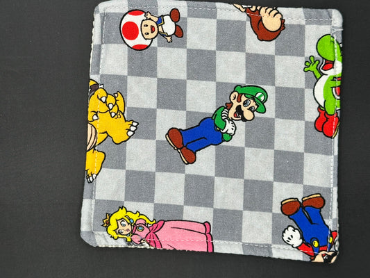 Mario - grey checked