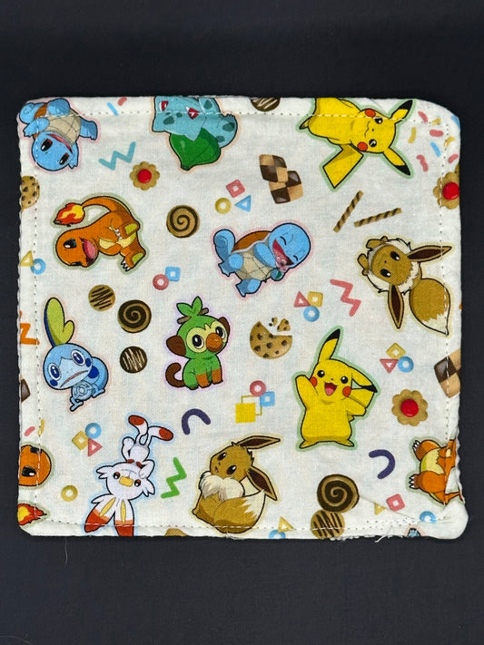pokemon on tan background