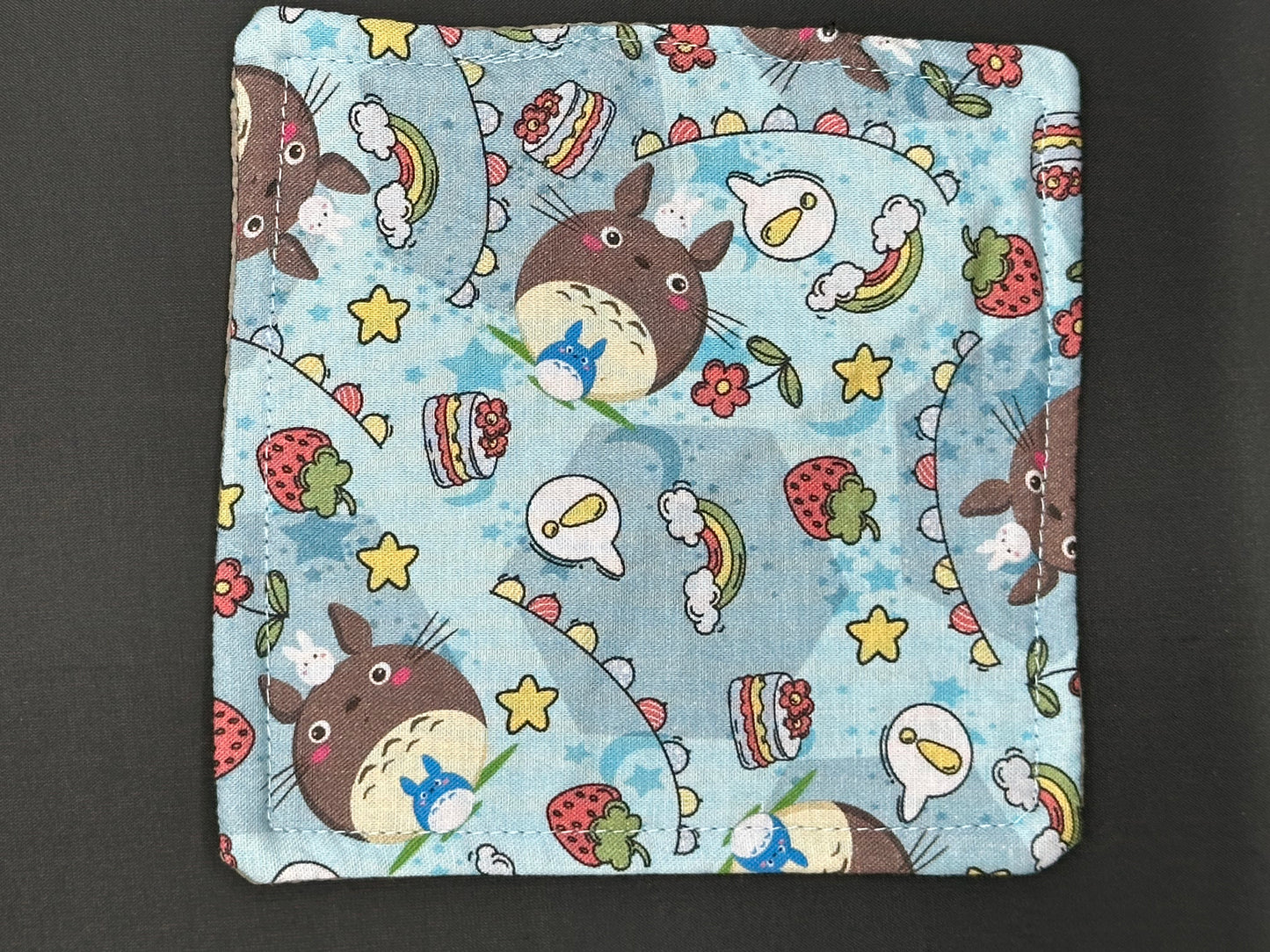 Studio Ghibli blue background