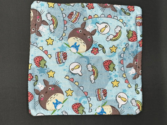 Studio Ghibli blue background