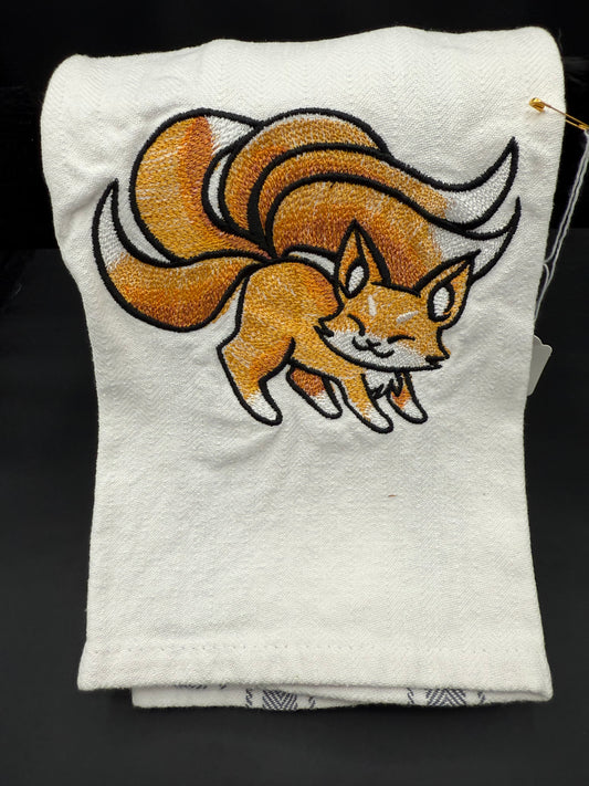 kitsune towel