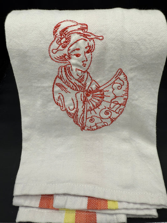 Geisha towel