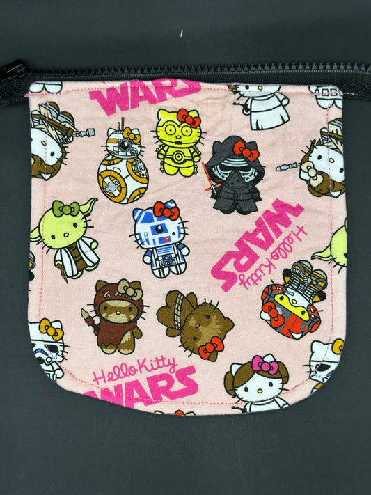 Hello Kitty Star Wars 7" purse flap